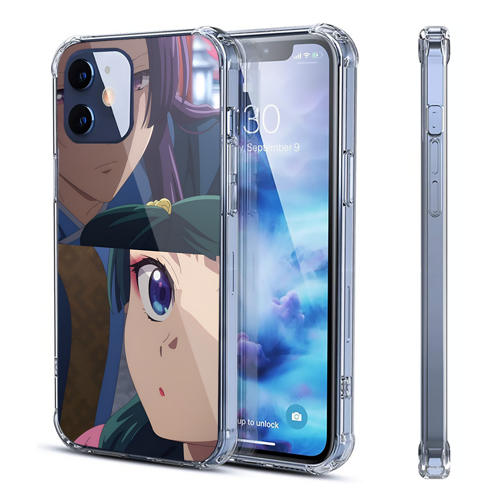 （画像用） 薬屋のひとりごと The Apothecary Diaries 【iPhone 12シリーズ対応】透明スマホケース（クリアソフトケース）